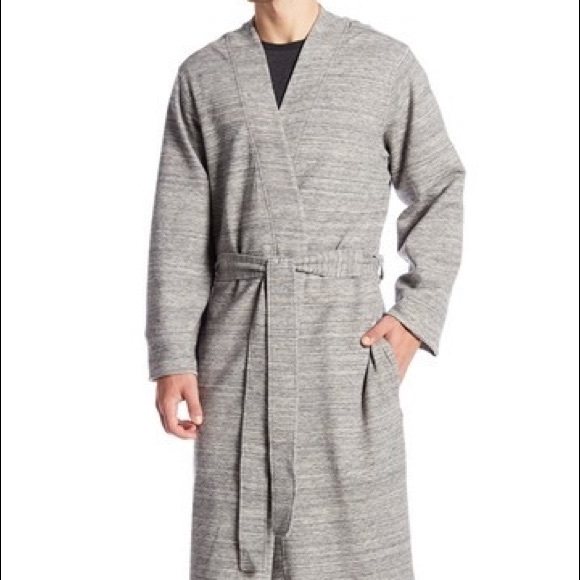 mens knit robe